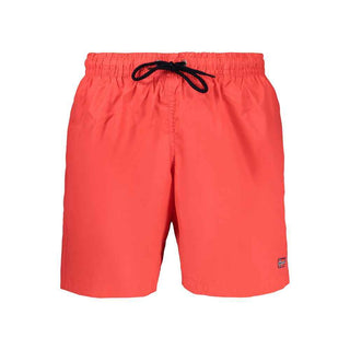 Norway 1963 Red Polyamide Men's Swim Boxer
