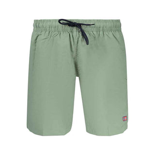 Norway 1963 Green Polyamide Men's Swimwear