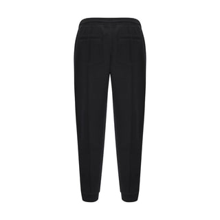 Brunello Cucinelli Black Cotton Joggers (Workout Pants)