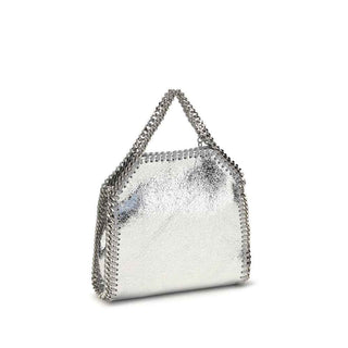 Stella McCartney Silver Polyester Shoulder Bag