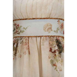 Zimmermann Beige Linen Casual Dress