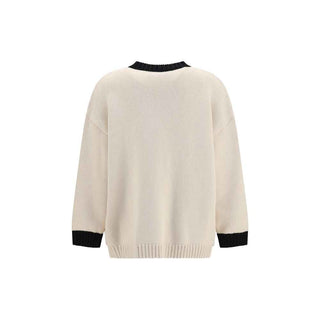 Valentino Beige Cotton Cardigan