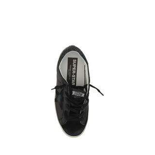 Golden Goose Black Calf Leather Bos Taurus Sneakers