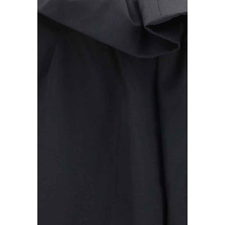 Khaite Black Wool Oves Aries Casual Pants