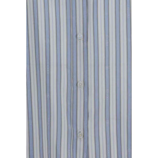 Gucci Blue Silk Shirt
