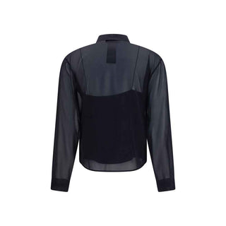 Gucci Black Silk Dress Shirt