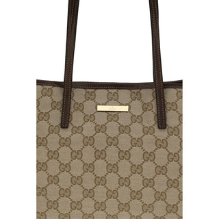Gucci Beige Polyester Shoulder Bag