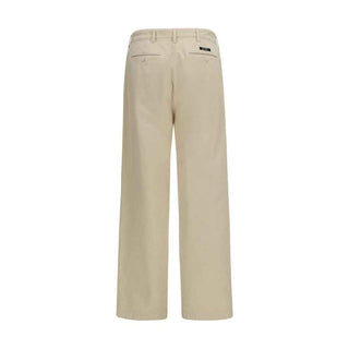 Prada Beige Cotton Casual Pants