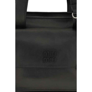 Miu Miu Brown Calf Leather Bos Taurus Shoulder Bag