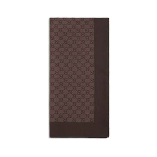 Gucci Brown Silk Foulard