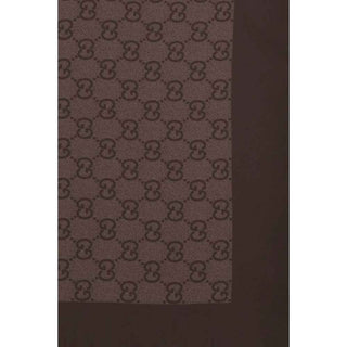 Gucci Brown Silk Foulard