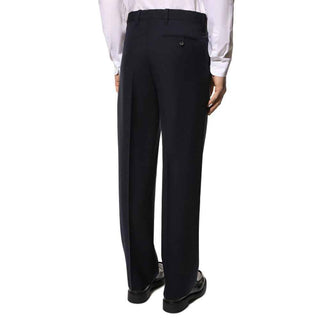 Prada Blue Wool Dress Pants