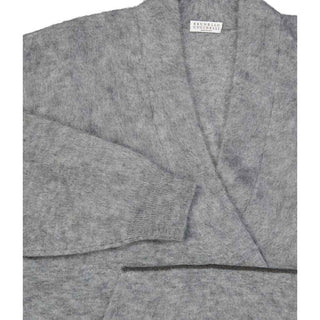 Brunello Cucinelli Gray Wool Sweatshirt
