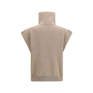 Brunello Cucinelli Beige Cashmere Cardigan