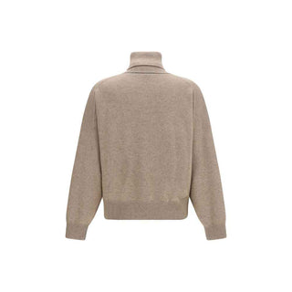 Brunello Cucinelli Brown Cashmere Turtleneck