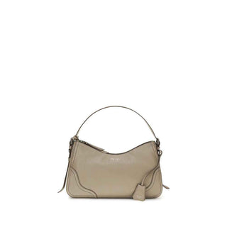 Prada Gray Calf Leather Bos Taurus Backet Bag