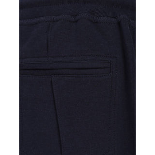 Brunello Cucinelli Blue Cotton Joggers (Workout Pants)