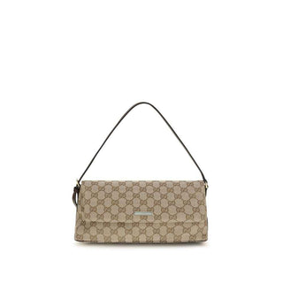 Gucci Brown Fabric Handbag
