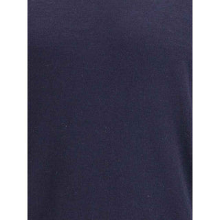 Brunello Cucinelli Blue Wool Oves Aries Turtleneck