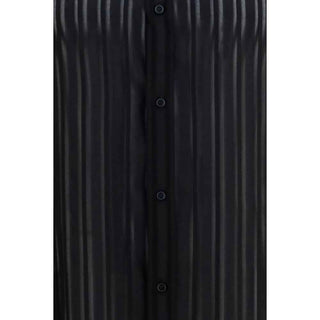 Gucci Black Silk Dress Shirt