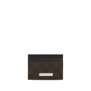 Gucci Brown Fabric Wallet