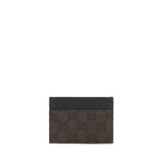 Gucci Brown Fabric Wallet