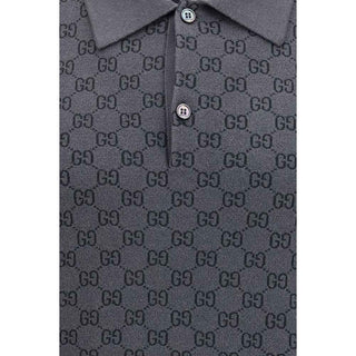 Gucci Gray Lamb Ovis Aries Aries Polo Shirt