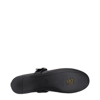Miu Miu Black Leather Ballet Flats