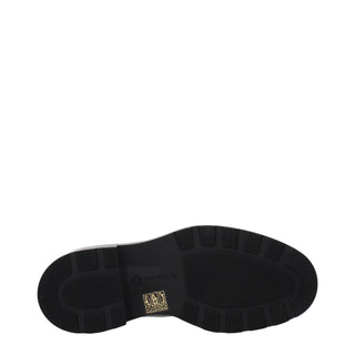The Row Black Leather Boots