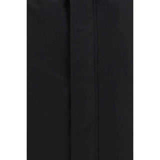 Gucci Black Cotton Full-Length Jacket