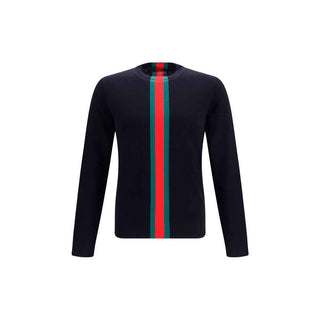 Gucci Blue Cotton Sweatshirt