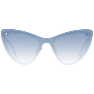Swarovski Blue Metal Sunglasses