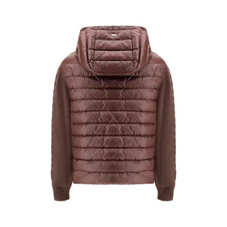 Herno Brown Polyester Full-Length Jacket
