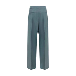 Chloé Bicolor Wool Oves Aries Dress Pants