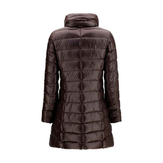 Herno Brown Polyamide Full-Length Jacket