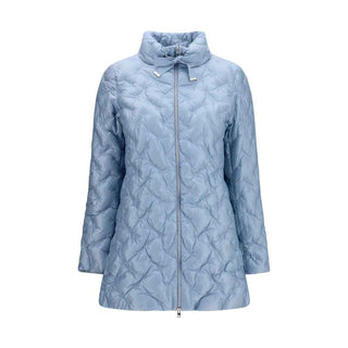 Herno Blue Polyester Full-Length Jacket