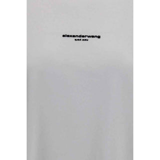 Alexander Wang White Cotton T-Shirt