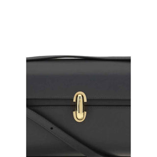 Savette Gray Calf Leather Bos Taurus Shoulder Bag