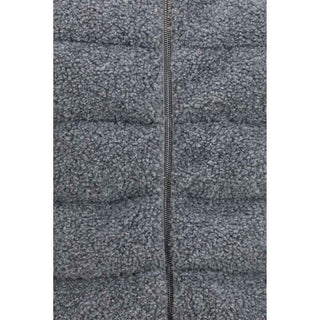 Herno Gray Polyester Sleeveless Jacket