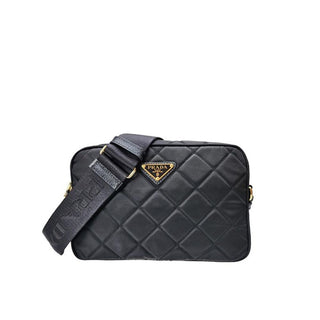 Prada Black Nylon Shoulder Bag