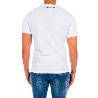 Dsquared² White Cotton T-Shirt