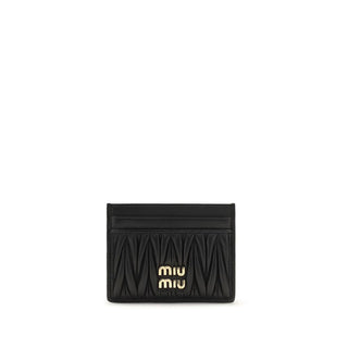 Miu Miu Black Lamb Ovis Aries Aries Wallet