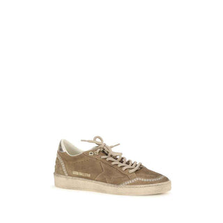 Golden Goose Beige Calf Leather Bos Taurus Athletic Sneakers