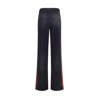 Gucci Black Cotton Straight-Leg Jeans