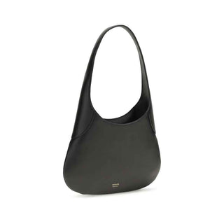 Khaite Black Calf Leather Bos Taurus Handbag