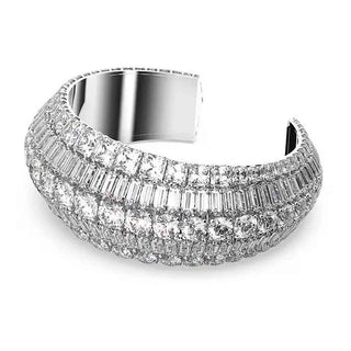 Swarovski Gray Metal Bracelet