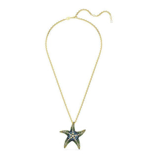 Swarovski Gold Stainless Steel Necklace