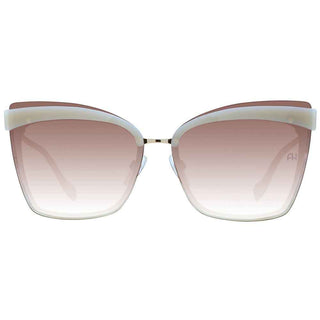 Ana Hickmann Beige Metal Sunglasses