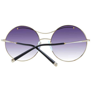 Ana Hickmann Gold Metal Sunglasses