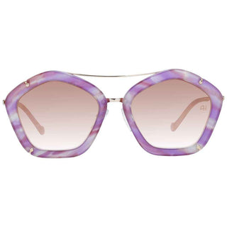 Ana Hickmann Purple Metal Sunglasses